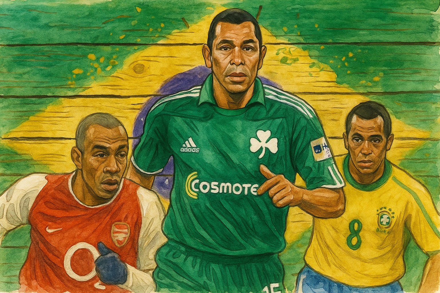 Ζιλμπέρτο Σίλβα ένας γεννημένος αρχηγός