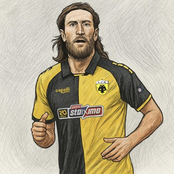 AEK Ουίσκι και σέντερ μπακ Τσιγκρίνσκι